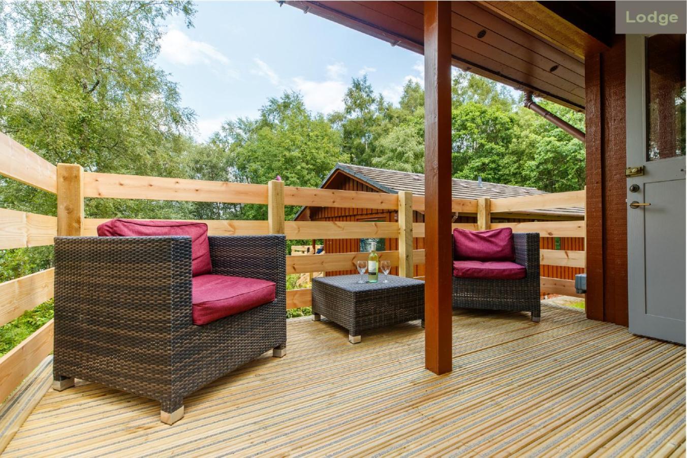 Firbush Lochside Lodges Killin Exteriör bild